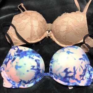 Pink! And Victoria secret bras